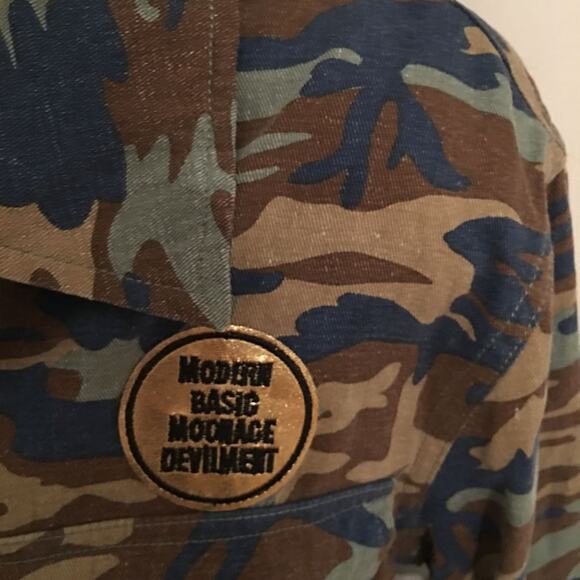 MOONAGE DEVILMENT UNIQUE EMBROIDERED CAMO CAMOUFLAGE PANTHER JACKET - Picture 3 of 5